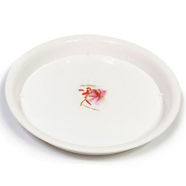 깔끔한 원형 화분 받침 트레이 플라스틱 화분 받침 거실화분 물받침 - 상품 이미지