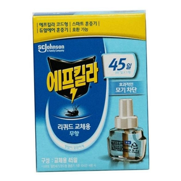 가정용 액상형 모기약 전기 훈증기 리필 무향 액상 - 상품 이미지