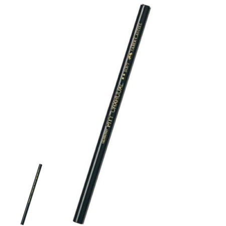 파버카스텔 PITT 천연목탄펜슬 117411 낱개 콩테