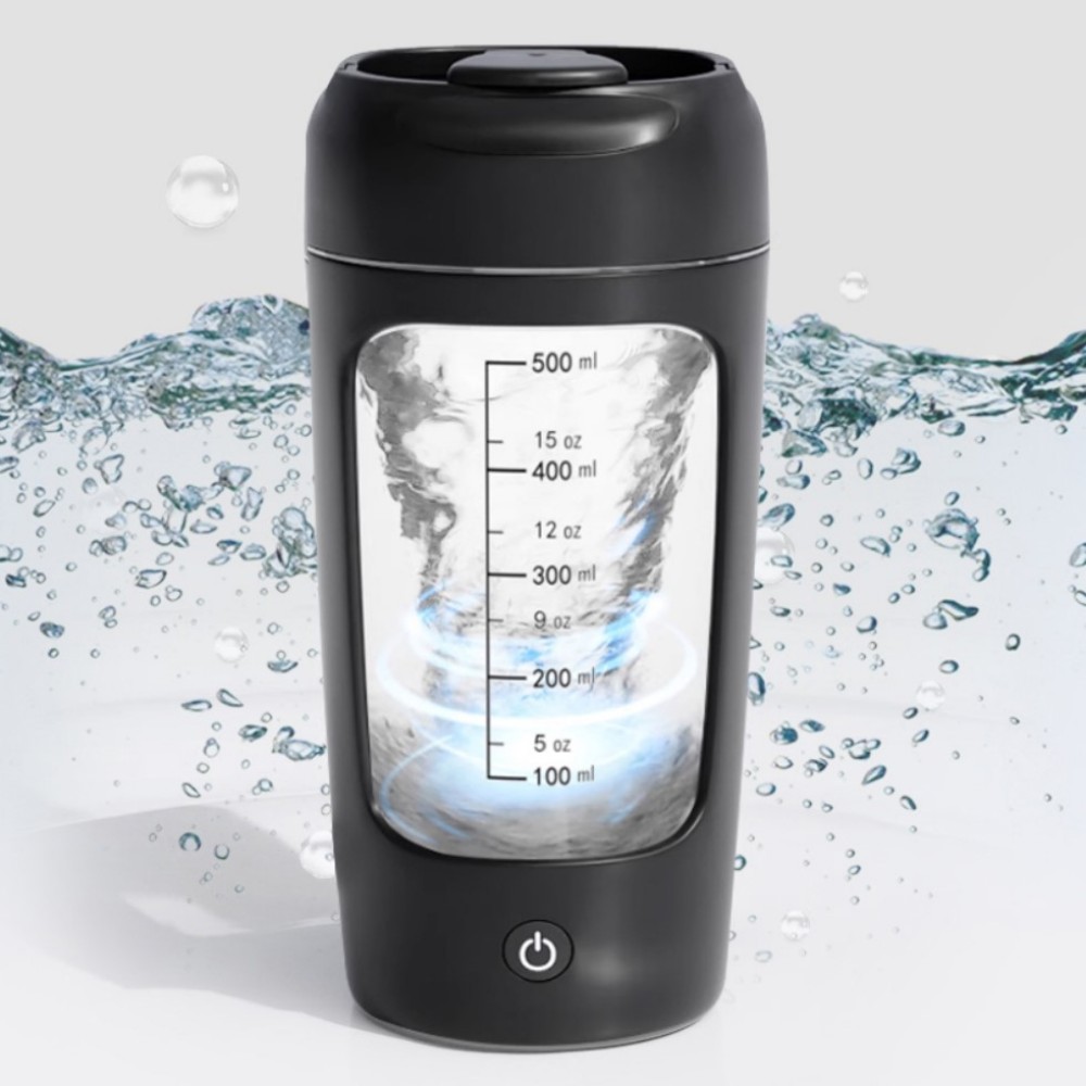 트라이탄 물병 눈금 쉐이커통 보틀 블렌더 헬스 프로틴 단백질 스포츠 전동 650ml - 상세 이미지 5