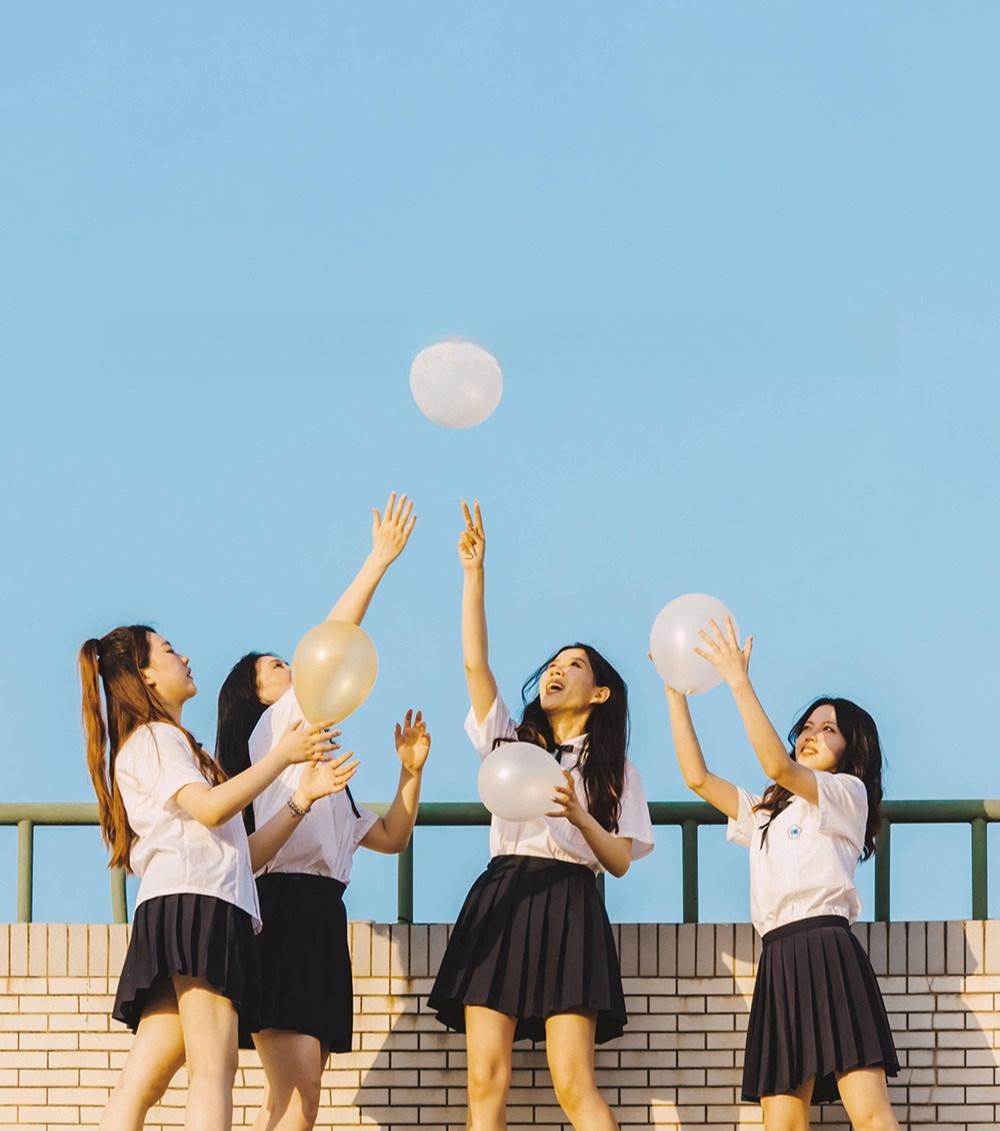대만교복 일본 교복 상견니 학생복 하이틴 반팔 코스프레 - 상품 이미지