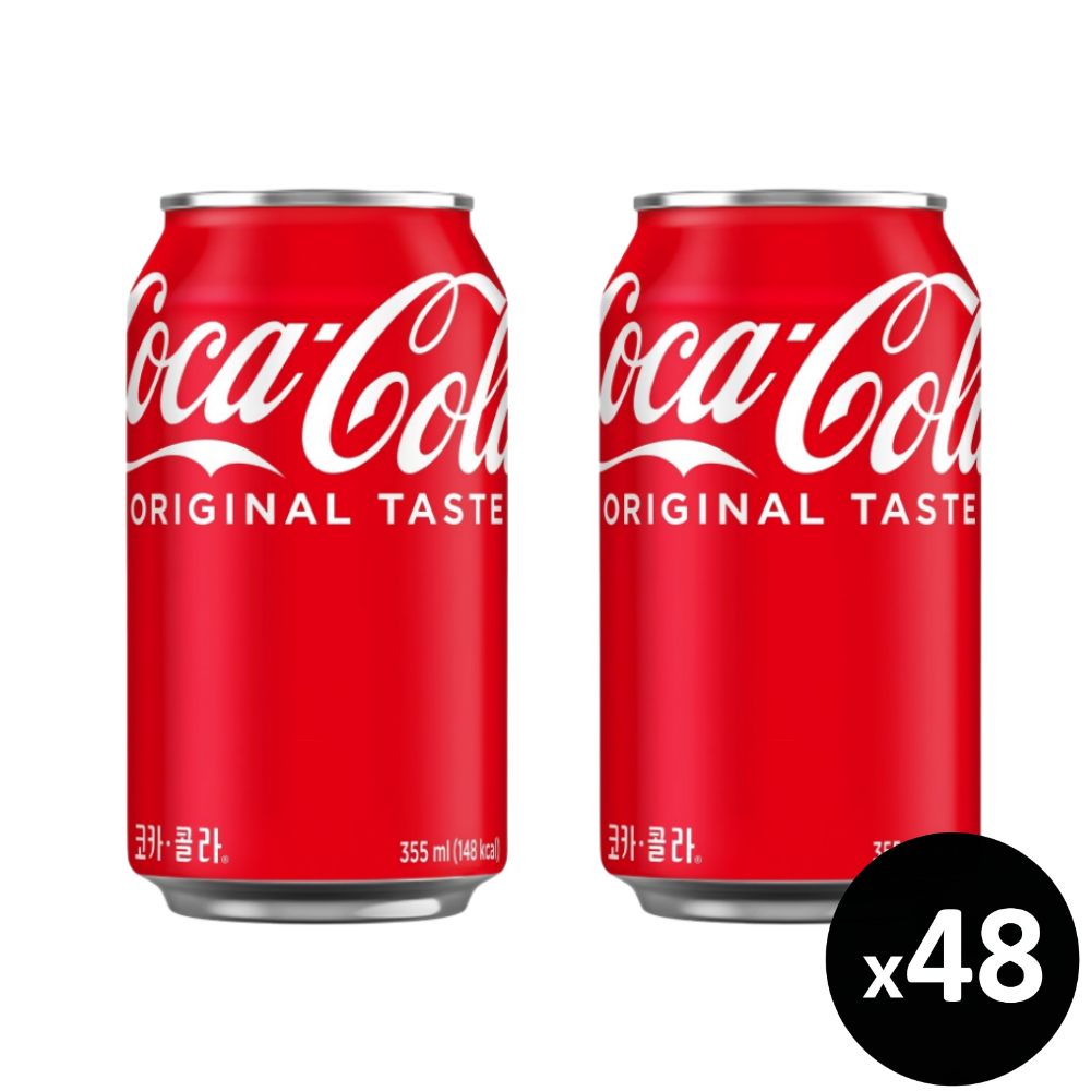코카콜라 오리지널, 355ml, 48개 - 상품 이미지