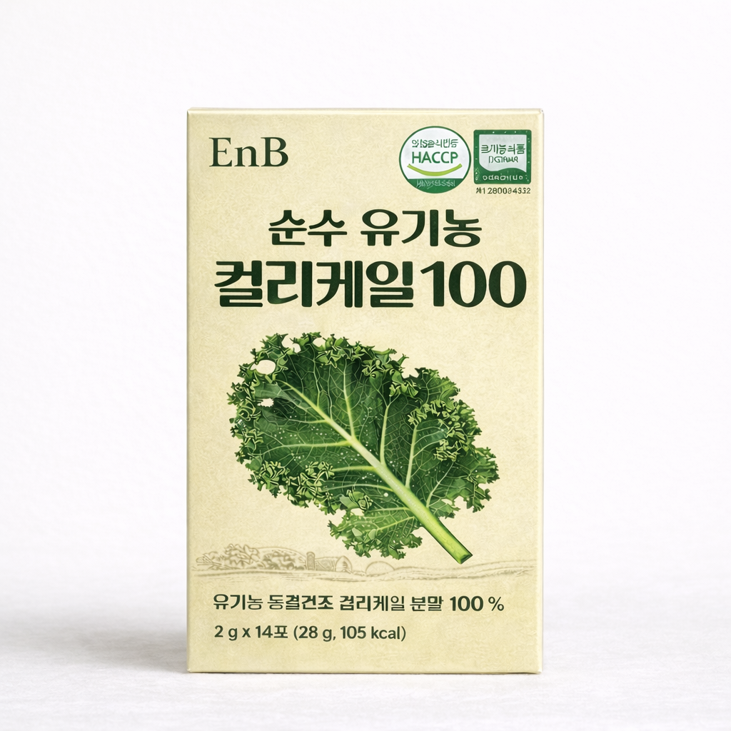 유기농 컬리케일 분말 폴란드산 곱슬케일 가루 스틱 14포, 3개 - 상세 이미지 2
