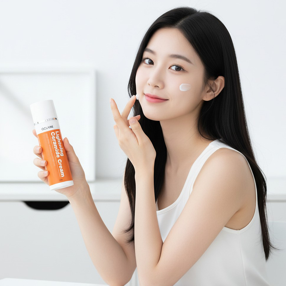 오끌레어 안면 홍조 붉은기 피부과 재생 수분 보습 판테놀 세라마이드 크림 이미지 3