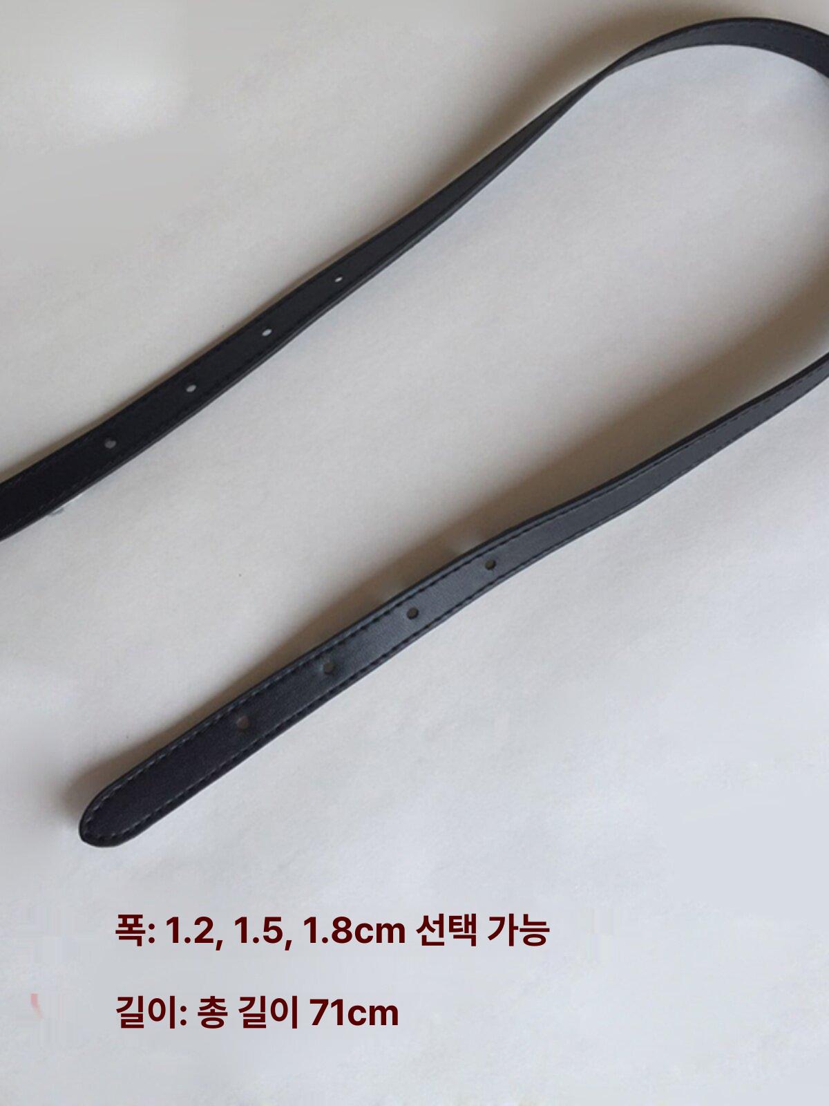 가방끈 사피아노 가죽끈 71cm 클러치 리폼 토트백 끈 포코노 길이조절 포이베 크로스 - 상세 이미지 5
