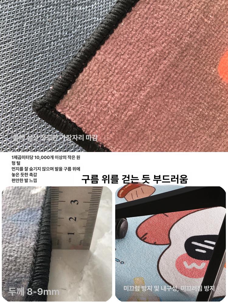 F1 매트 방지 미끄럼 카펫 레이싱 시뮬레이터 레드 불 - 상세 이미지 5