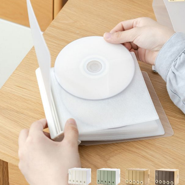 앨범형 cd 보관함 데스크 cd 케이스 정리함 음악 - 상품 이미지