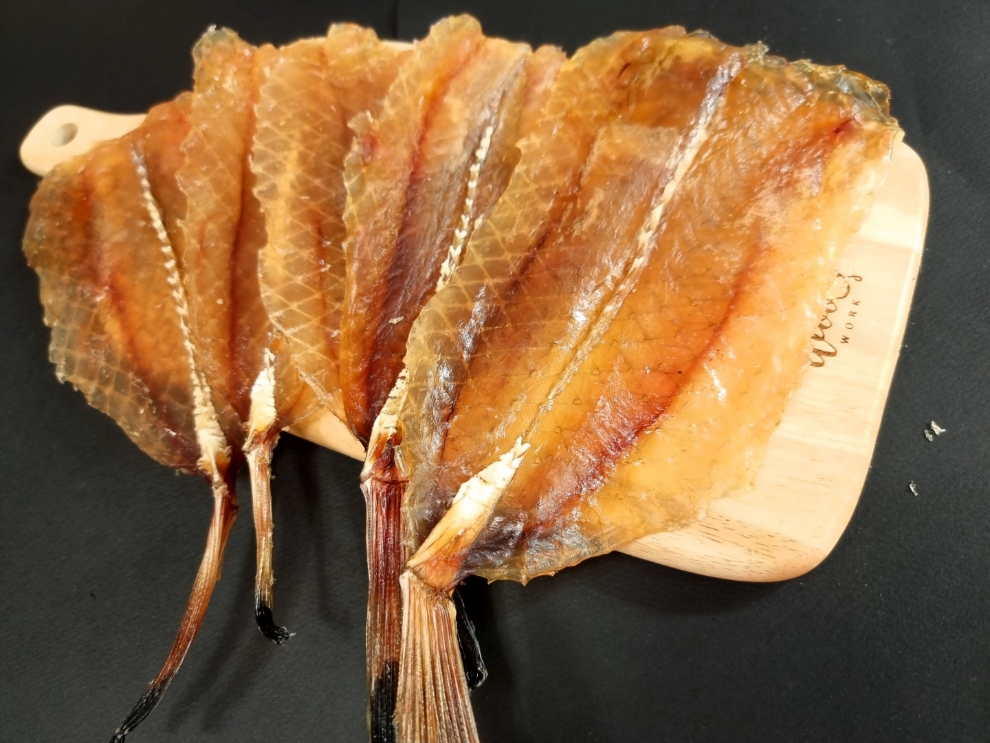 (주)마름 고급형 꼬리달린 아귀포 (M 사이즈) 마른안주 조미통뼈아귀포 500g, 1개 - 상세 이미지 4