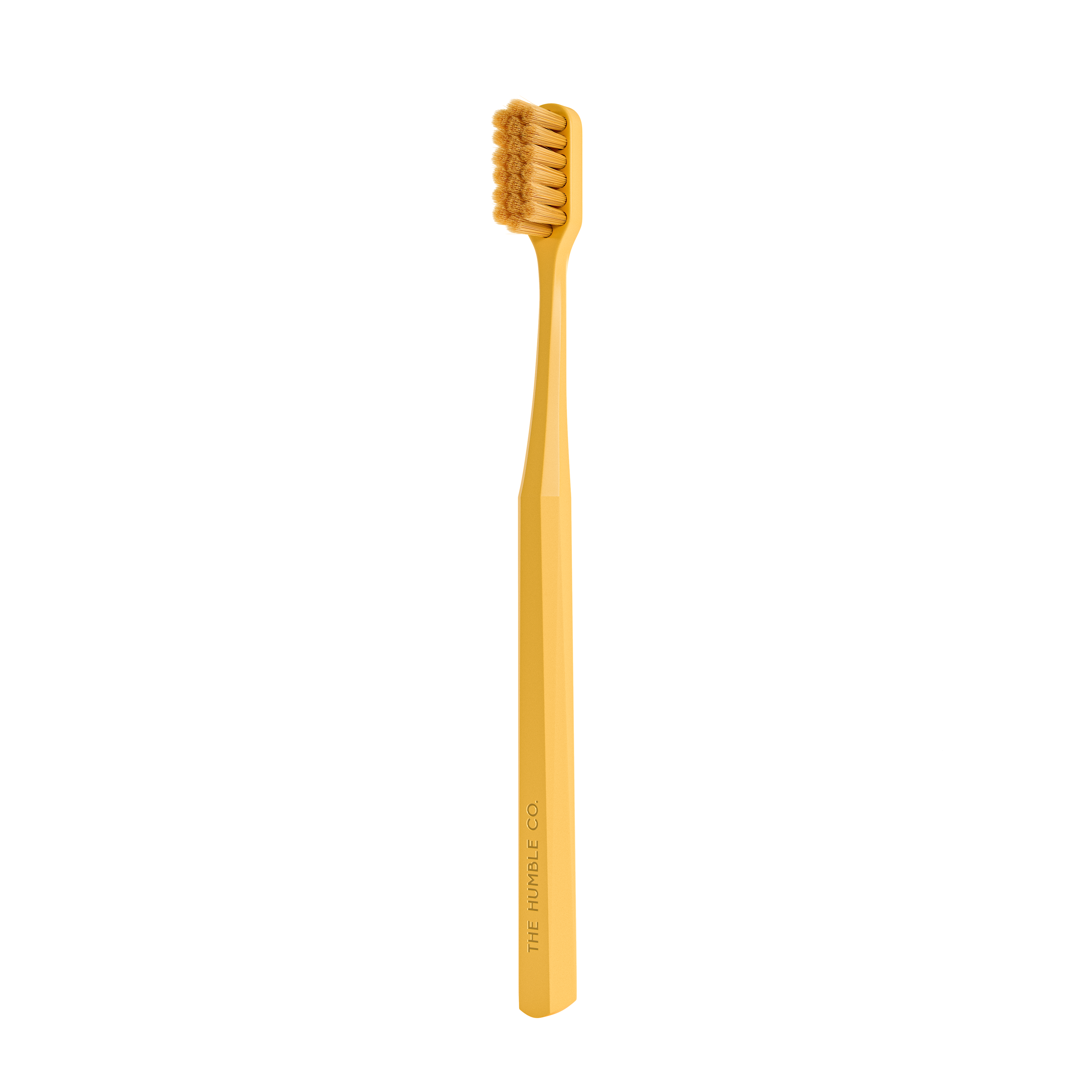 친환경 재질 PLA 100% 생분해 더험블코 험블브러쉬 비건 칫솔 PRO 7K bristles BPA프리 옐로우, 1개입, 1개 - 상세 이미지 2
