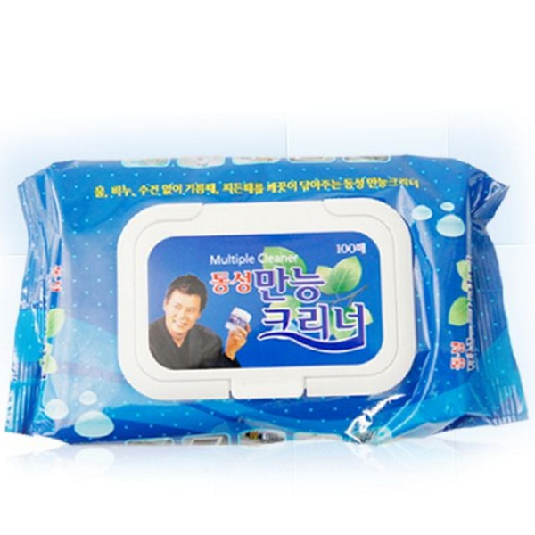 다목적 다용도 물티슈 찌든때 기름때 제거 주방용 청소 캡형 - 상품 이미지