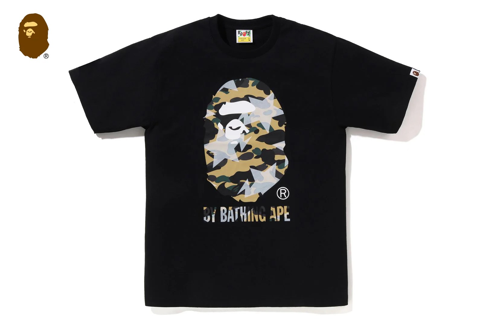 베이프 반팔티 STA OVER PRINT 1ST CAMO BY BATHING APE TEE 1M30-110-023 - 상세 이미지 4
