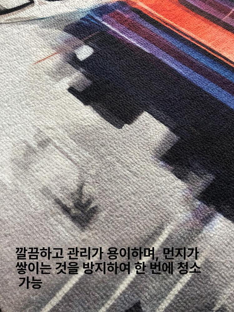F1 매트 방지 미끄럼 카펫 레이싱 시뮬레이터 레드 불 - 상세 이미지 4