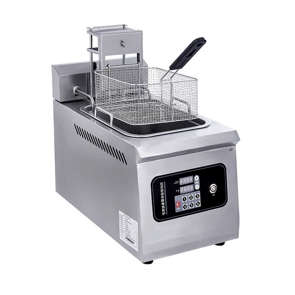 전기 탁상용 튀김기 감자 돈까스 핫도그 주방 가전 3.5KW 이미지 6