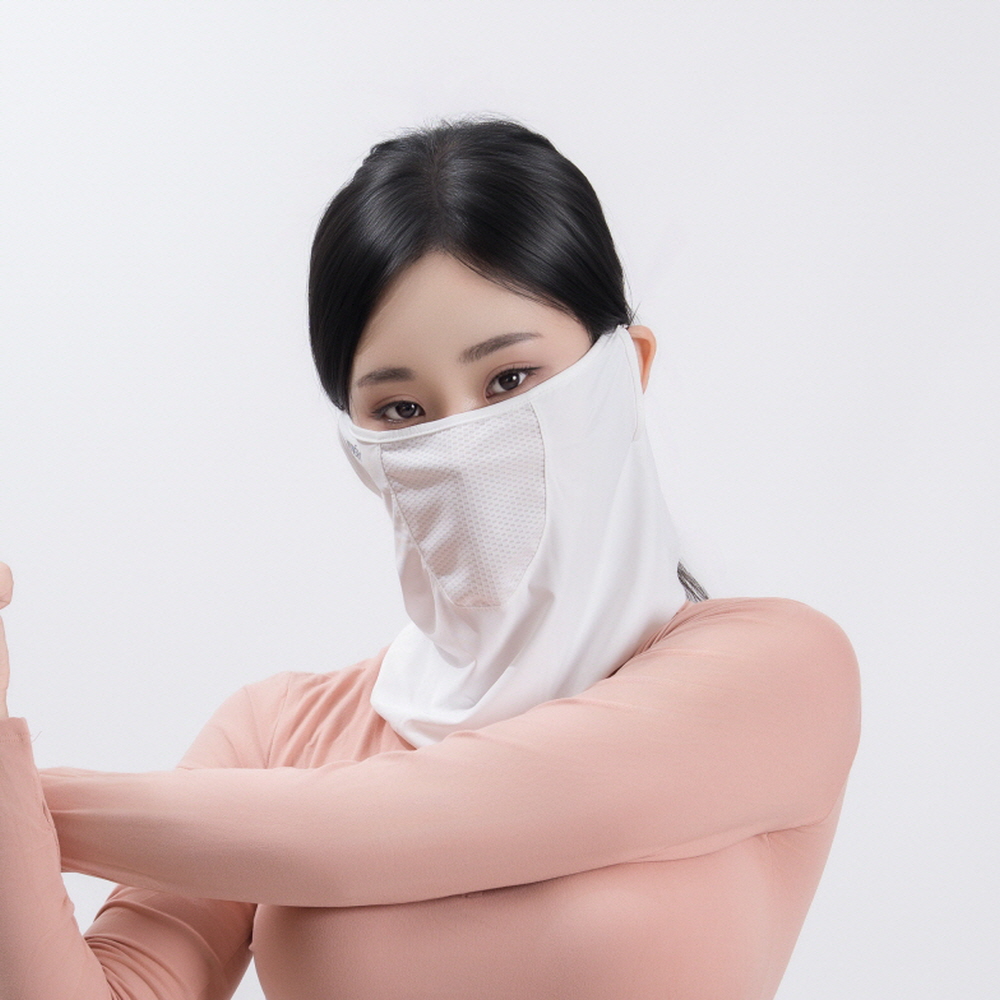 누베라 자외선차단 마스크 러닝 얼굴 햇빛 가리개 UV 골프 테니스 상품 이미지
