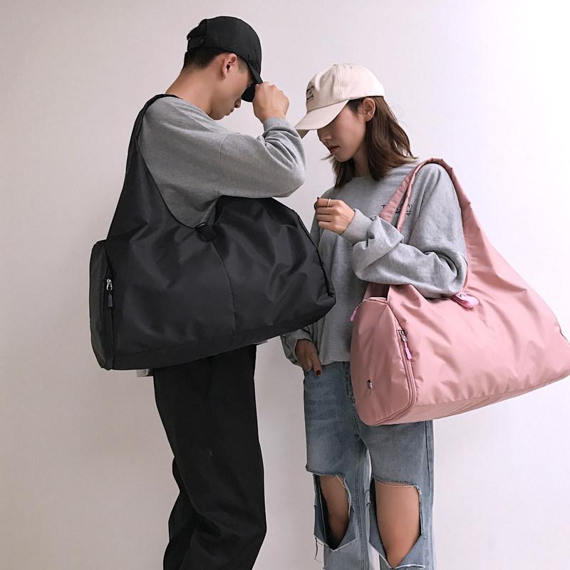 발레가방 신발수납 성인발레 숄더백 보부상 스포츠가방 대용량 필라테스 요가 여행 실버백 - 상세 이미지 3