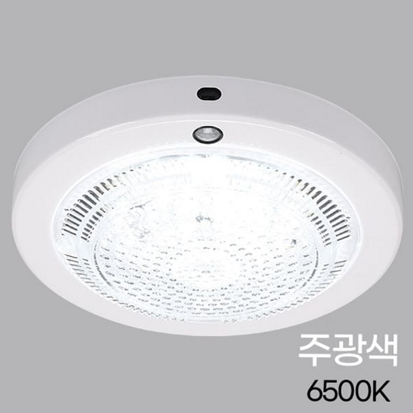 방습형 원형 led 센서등 매립형 led 센서등 다용도실 화장실 - 상품 이미지