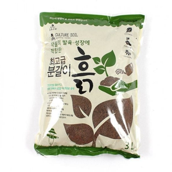 다육 분갈이 흙 원예용 흙 배양토 영양 화분 식물 - 상품 이미지