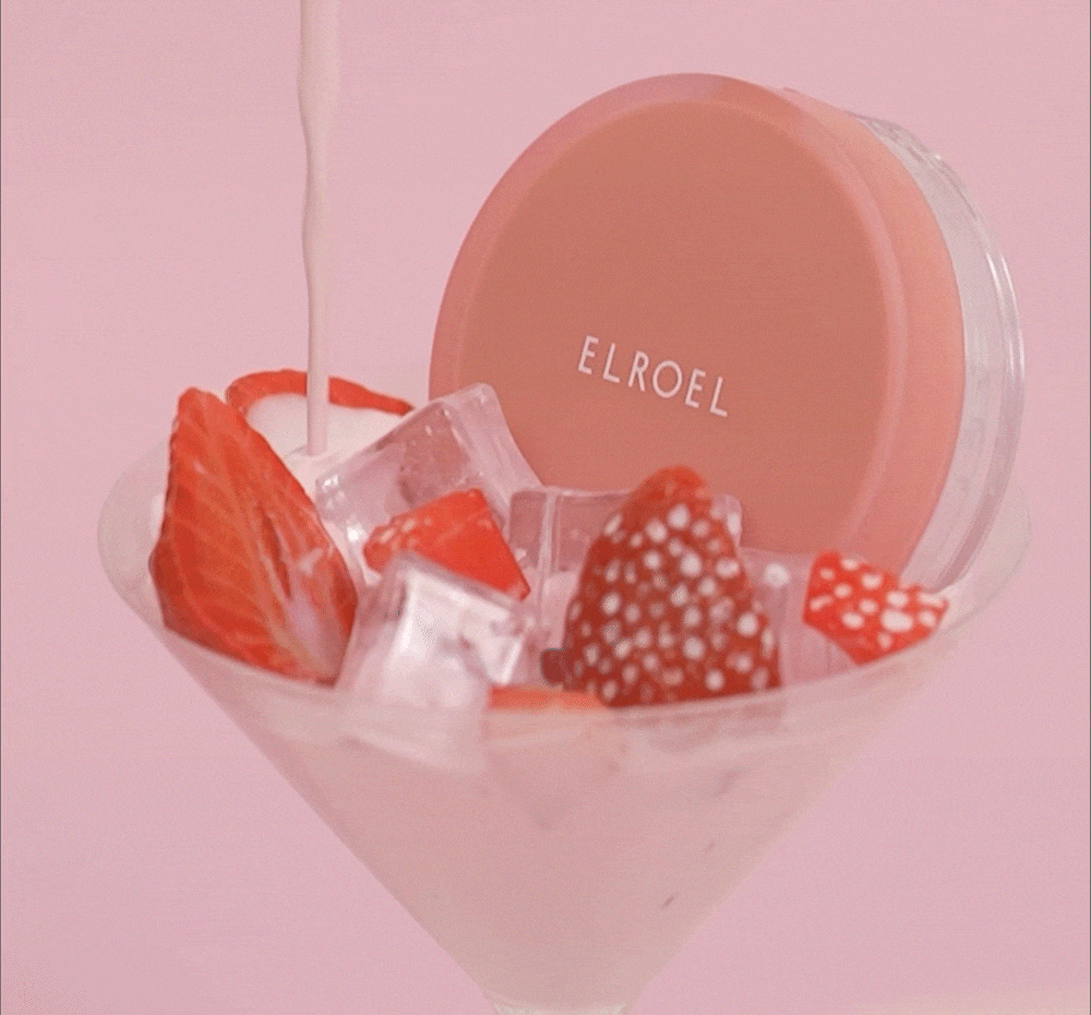 ELROEL Strawberry Milk Tone-up Sun Cushion - description 18