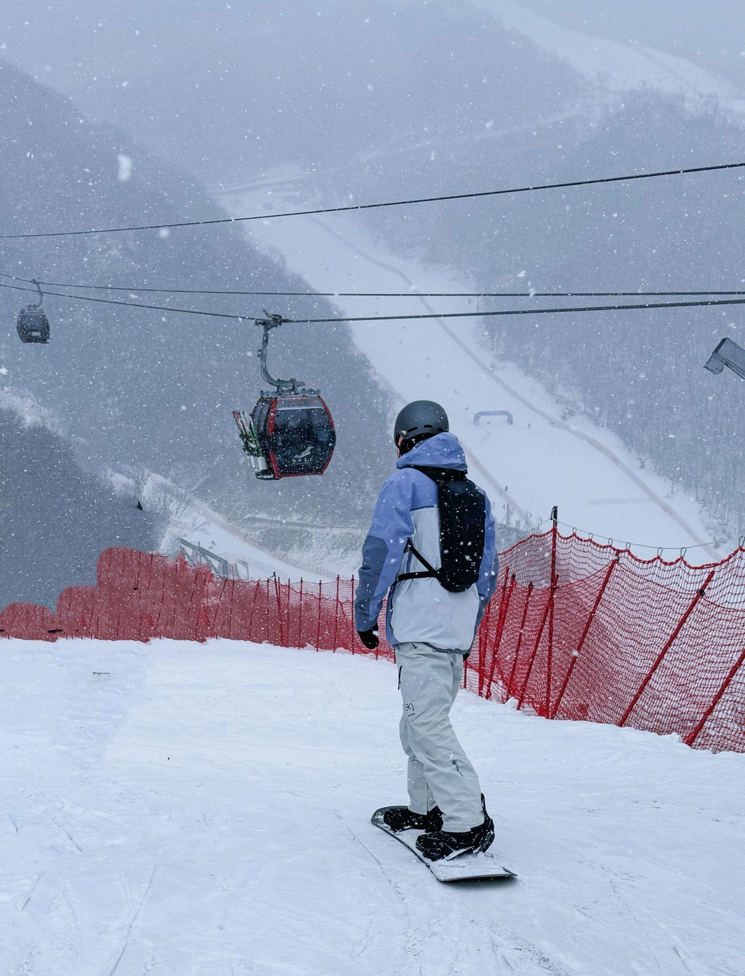 슬림 보드 백팩 스노우보드 가방 yc-001 블랙 스키 배낭 레터링 여행용 로고 - 상세 이미지 4