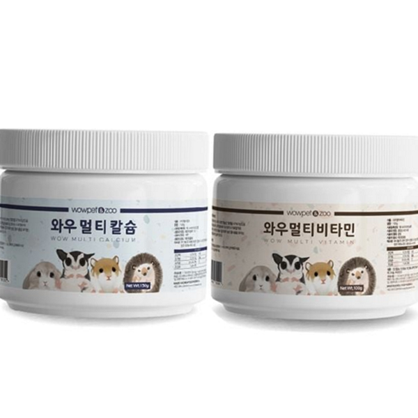 고슴도치 소동물 칼슘 햄스터 소동물 비타민 영양제 다람쥐 - 상품 이미지