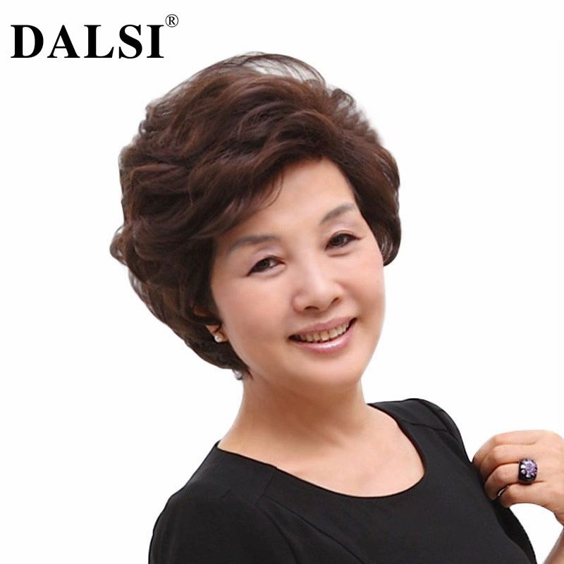 멋내기가발 중년가발 중년여자 보정용 볼륨 가발 중년 헤어피스 - 상세 이미지 2