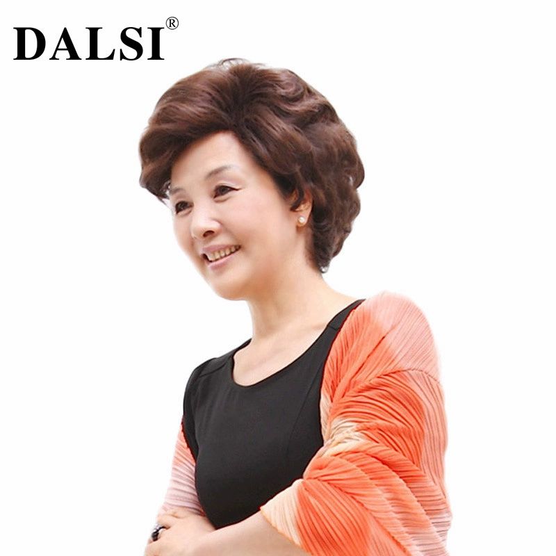 멋내기가발 중년가발 중년여자 보정용 볼륨 가발 중년 헤어피스 - 상세 이미지 3
