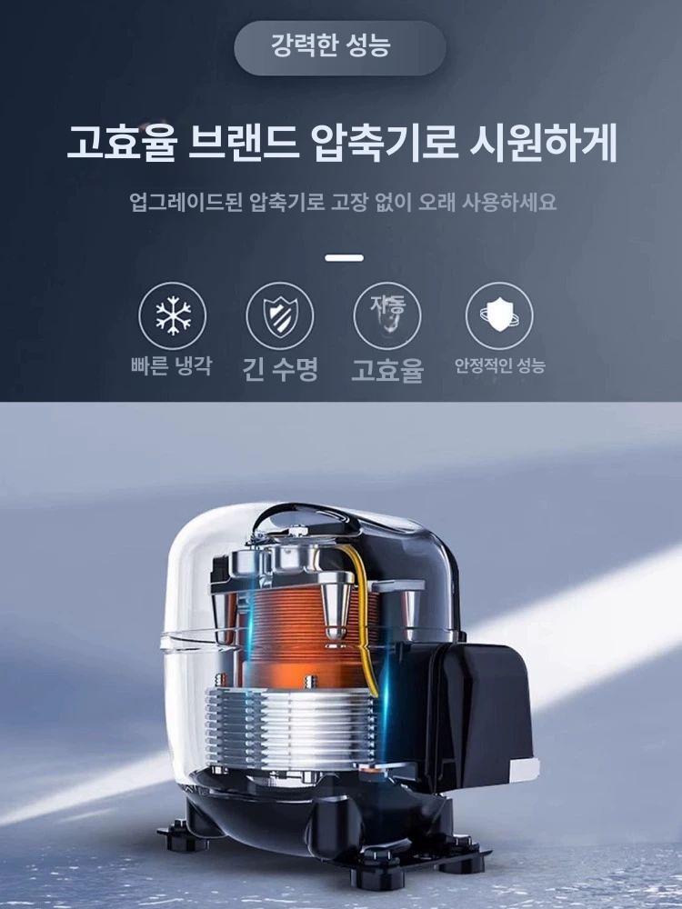 가정용 이동식냉풍기 소형 캠핑 원룸 사무실 침실 거실 저전력 저소음 미니 타워형 선풍기 배기 덕트가 없는 최고급 모델 공기 정화/에너지 절약/제습 - 상세 이미지 2