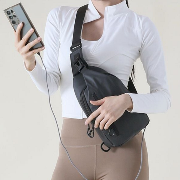 캐주얼 남성 크로스 백 남녀공용 데일리 슬링백 경량 가방 - 상품 이미지