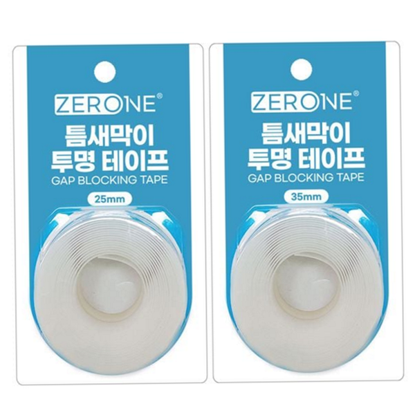 문풍지 틈새막이 테이프 현관 투명 테이프 틈새 차단 방풍 - 상품 이미지