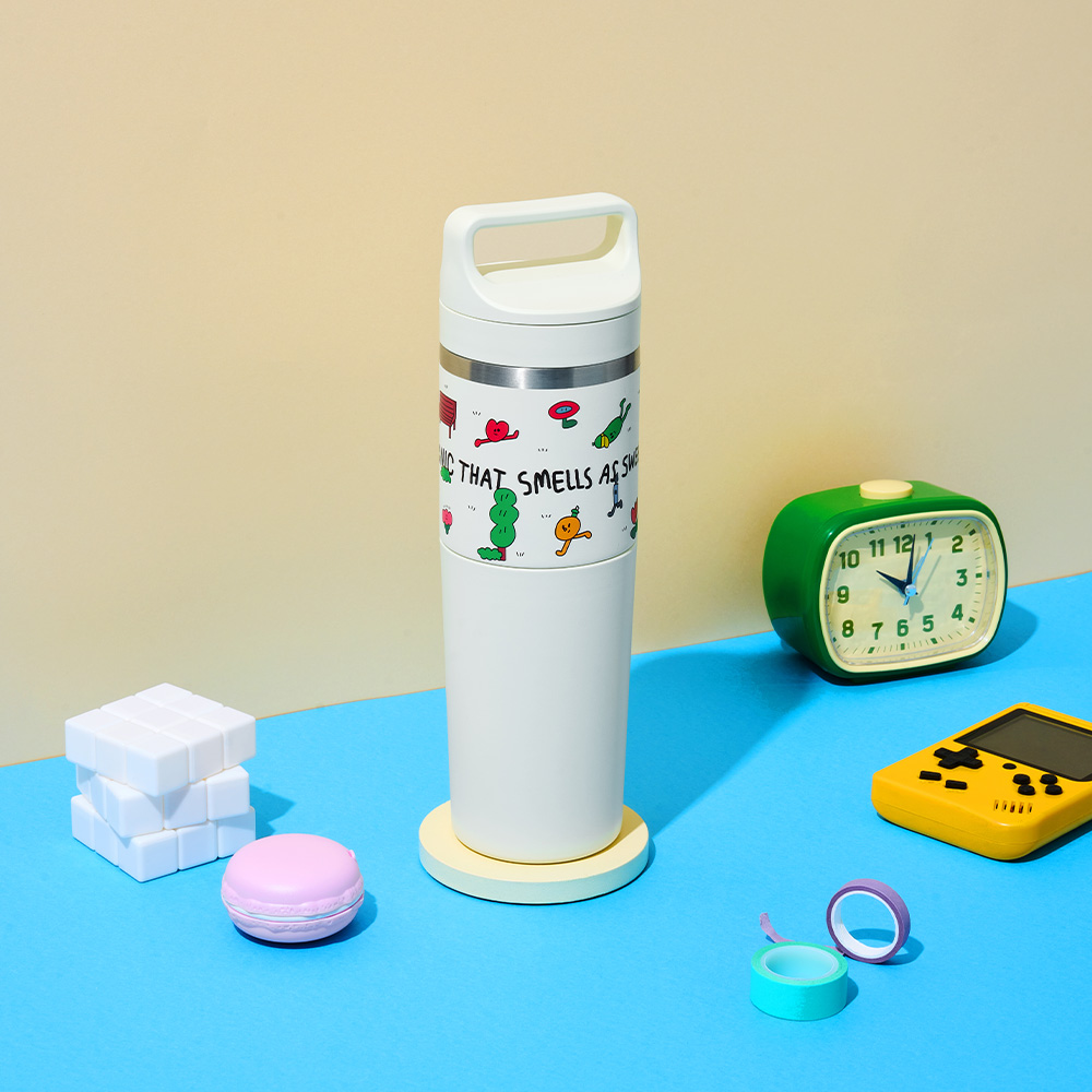 락앤락x벌룬프렌즈 2 in 1 텀블러 600ml - 상세 이미지 4