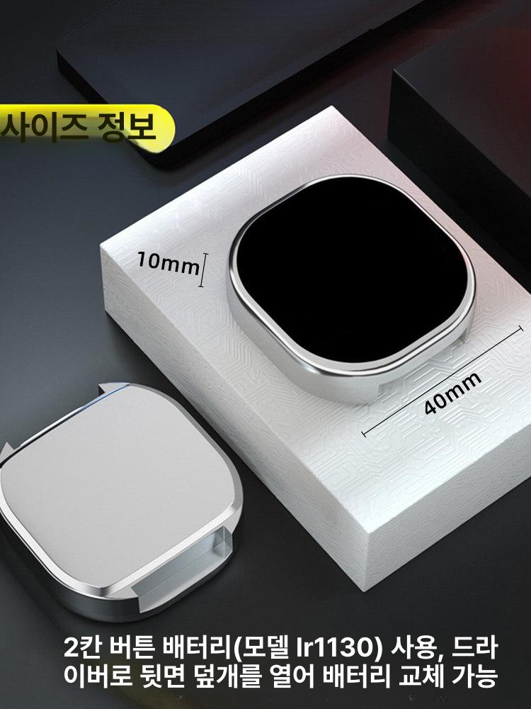 차량용 대쉬보드 시계 보드 온도계 야광 대시보드 자동차 부착 - 상세 이미지 4