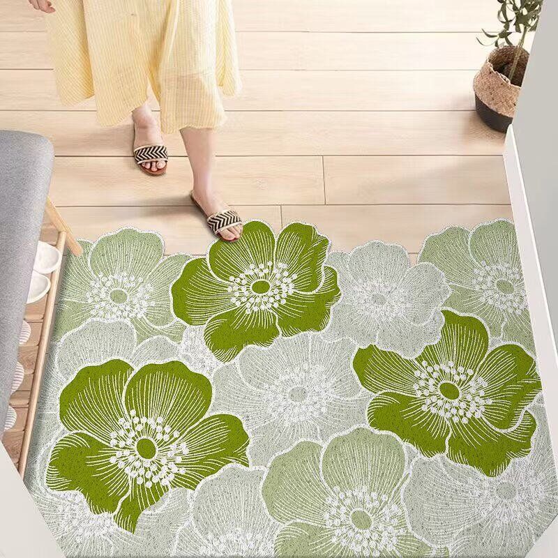 현관매트 코일 바닥 아파트 출입구 바닥 미끄럼방지 따뜻한 블루 80x80cm - 상세 이미지 3