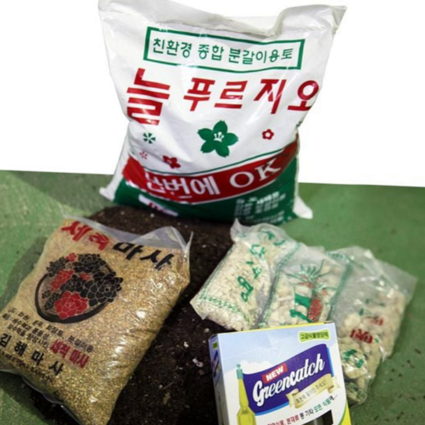 원예용 분갈이 식물 분갈이 흙 마사토 다육 화분 - 상품 이미지