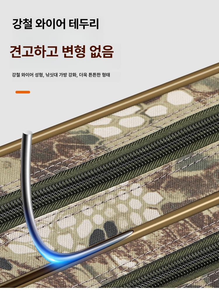 중층 낚시가방 낚시대 배낭 민물 로드 짬낚시 장비 케이스 - 상세 이미지 4
