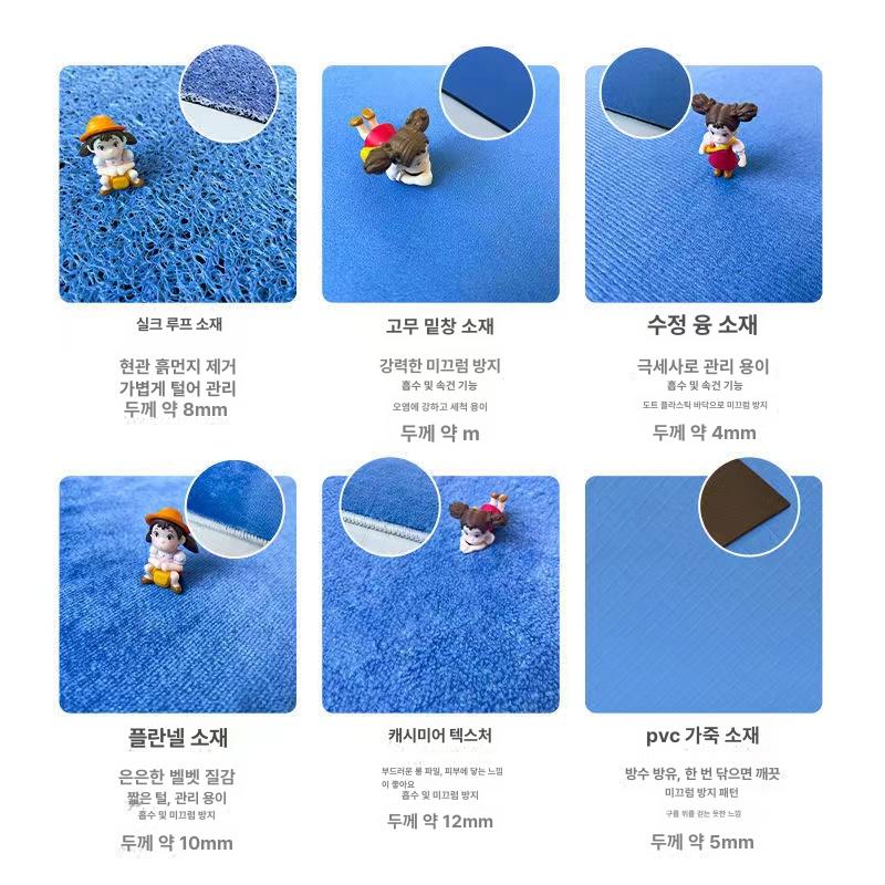 쇼핑몰 크리스마스 발매트 현관 도어 업소 야자수 웰컴 바닥 입구 - 상세 이미지 4