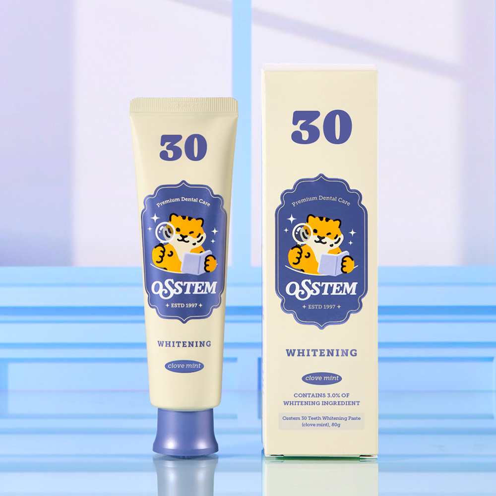 오스템 30 치아미백제 80g, 1개