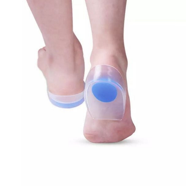 쿠션 실리콘 뒤꿈치 깔창 젤리 기능성 뒤꿈치 깔창 충격 흡수 - 상품 이미지