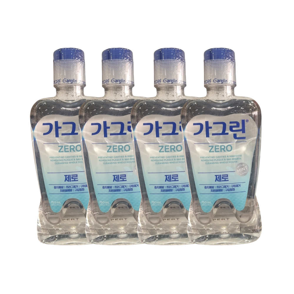 동아제약 가그린 제로 750ml x4개 구강청결제 - 상품 이미지