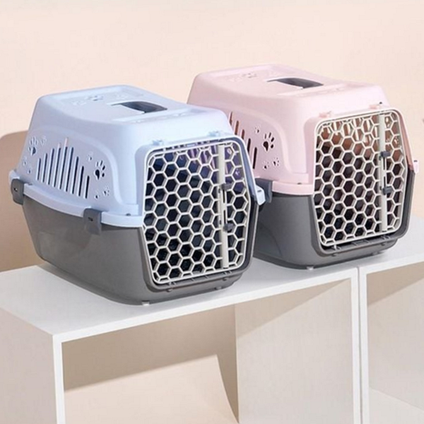 고양이 반려동물 이동장 캐리어 강아지 이동장 이동가방 소형견 켄넬 케이지 - 상품 이미지
