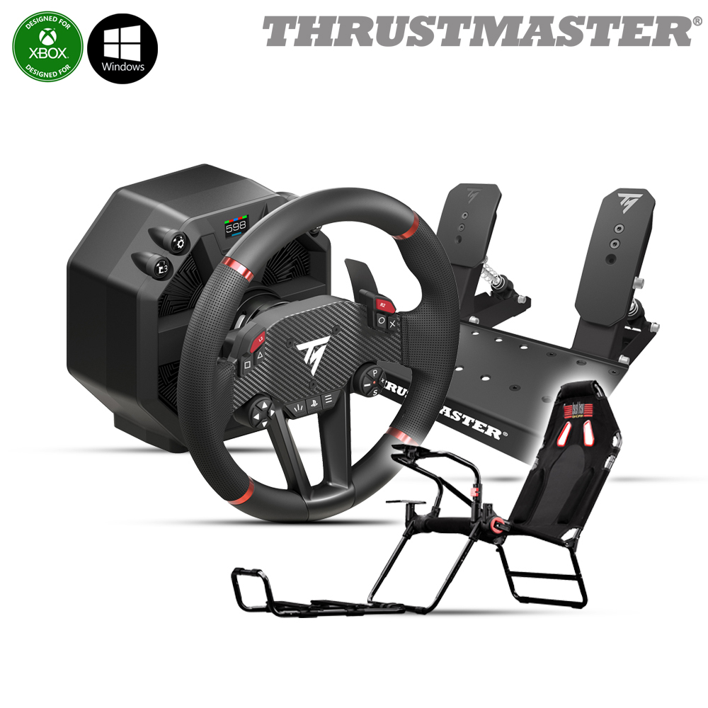 트러스트마스터 레이싱휠 T598 DD GT Lite 거치대 시트 패키지(XBOX,PC) - 상품 이미지