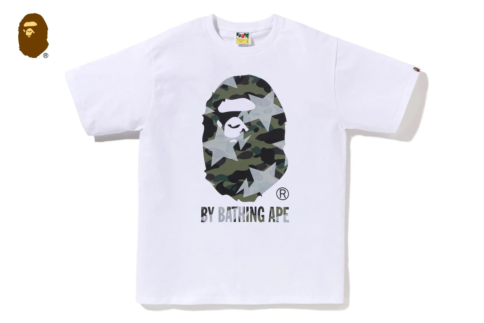 베이프 반팔티 STA OVER PRINT 1ST CAMO BY BATHING APE TEE 1M30-110-023 - 상세 이미지 3