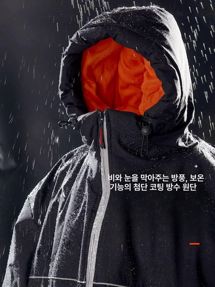 오토바이 배달옷 바람막이 빅사이즈 우주복 정비복 작업복 - 상세 이미지 3