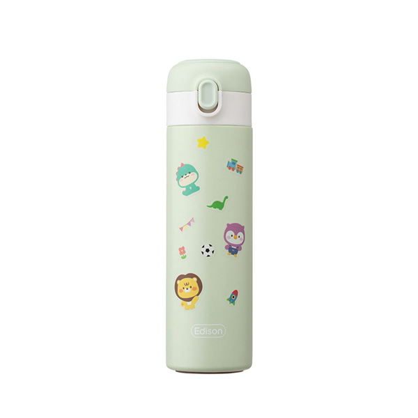 에디슨 원터치 키즈 텀블러 350ml 3색상 택1 - 상세 이미지 3