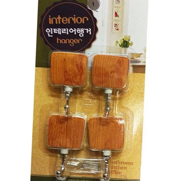 다용도 접착식 행거 모자걸이 벽걸이 행거 옷걸이 현관 - 상품 이미지