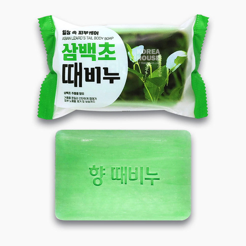 향기좋은 비누 세수 세안 향비누 삼백초, 150g, 1개 - 상품 이미지