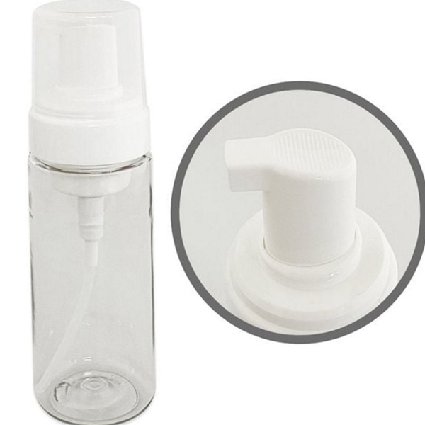 여행용 휴대용 거품 용기 펌프형 투명 거품 용기 150ml 재사용 - 상품 이미지