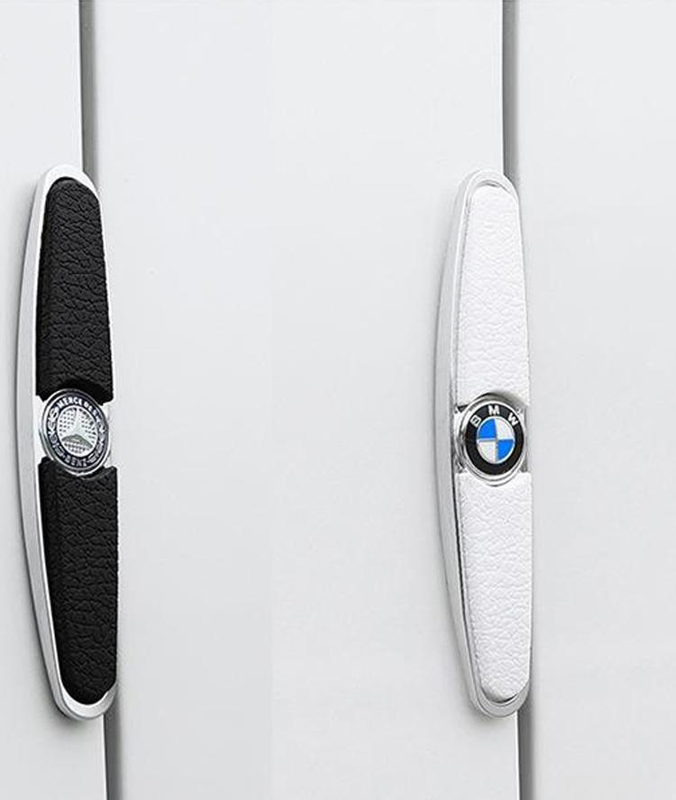 자동차 문콕방지 차량 엠블럼 벤츠 bmw 도어가드 스티커 - 상품 이미지