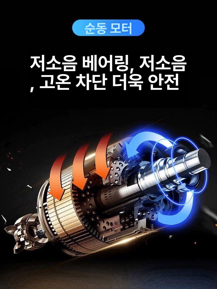 광역 살수기 살포 건설현장 산업용 분진억제 미세먼지제거 고압분무 바퀴형 이동식 물대포 15m 3상 380V - 상세 이미지 3