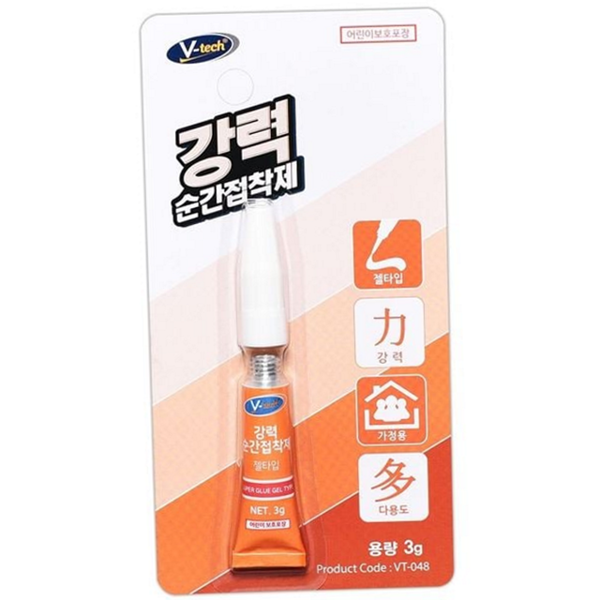 다목적 강력 순간 접착제 고점도 젤 타입 순간 접착제 목재용 - 상품 이미지