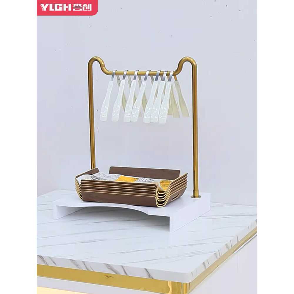 베이커리 집게 걸이 제과점 빵집 트레이 보관함 거치대 - 상세 이미지 5